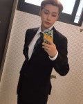 [190530] @ateez_official_ twitter update with San . . [#산] 이제 퇴근해보겠습니다❤️ 에이티니 마음속으로 출근... 