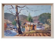 (신재흥) #음성군 #풍경화 #사생 #갤러리 #유화 #서양화 - 2023 | 유화, 풍경화, 그림 # 야외 스케치 ~ #안성 삼흥리  / 2023.3.19 오전... 