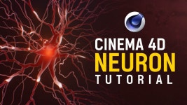 CINEMA 4D Neuron cell Easy Animation l 뉴런 애니메이션 쉽게 표현하기 | 애니메이션