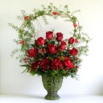 24 Beautiful Flowers Arrangements Ideas For Valentine Day | 꽃꽂이 디자인, 드라이 플라워