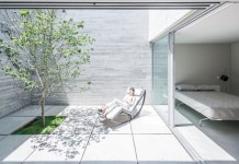 매혹적인 안뜰 디자인 50 | Courtyard design, Contemporary outdoor fireplaces, Courtyard house