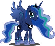 Rainbofied Princess Luna by KateQuantum.deviantart.com on @deviantART | 마이 리틀 포니