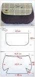 Pin de 길순 김 em 미사보묵주 | Bolsas feitas em casa, Bolsas artesanais, Moldes de bolsas