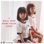 #Repost @minjisnap (@get_repost) 19SS 두 번째 EVENT 모모살롱 x 민지스냅 콜라보이벤트 안녕하세요 :) 새로운 ss룩과 함께...