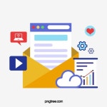 인터넷 소셜 미디어 비즈니스 정보화 플랫, 컴퓨터, 도형., 개념무료 다운로드를위한 PNG 및 PSD 파일 - 2020 | 소셜 미디어, 인터넷, 선물 가방