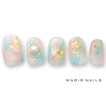 marienails_jpn on instagram | 웨딩 네일, 네일아트, 네일