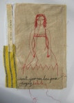 Write Your Own Love Poem - mixed media collage original artwork | 자수, 퀼트, 바느질
