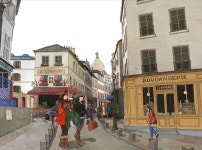 그곳에... by 재재나무 on | Street, Street view, Illustration