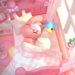 [PINK&VEN] hippy bodypillow 3D animation by 츄츄 | 모션 그래픽, 3d 아트, 3d 캐릭터