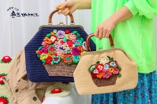 코바늘가방뜨기/프레임뜨개가방/꽃바구니_미니bag/꽃가방/손뜨개아지트 - 2020 | 갤러리
