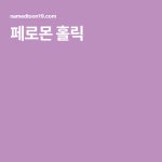 페로몬 홀릭 di 2020