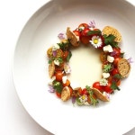 #throwback • Deconstructed Bruschetta salad • สลัดบรูสเคตต้า | 음식, 푸드 스타일링