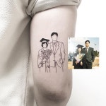 3,768 Likes, 5 Comments - Ziv 지브 & Fashion MD (@ziv_tattooer) on Instagram: “Mom , Dad . . 1인1도안 원하시는 디자인 제작해... 
