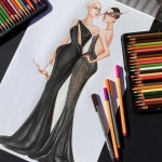 Pin de 정인 유 em 패션 일러스트 | Desenho de moda, Desenhos de moda, Croquis