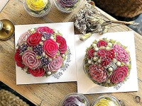 weddingcake #flower #creamcake #decorating #sweet #앙금플라워 #앙금플라워케익 #떡케이크 #앙금플라워떡케… in 2020 (With images)