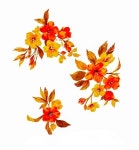 #motif #flower #꽃 #모티프 | Botanical flowers, Digital flowers, Small flowers