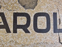 Pin by 명화 송 on cafe&bar Smore | Mosaic, Mosaic tile art, Floor signage