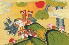 오늘의 작품 - 정문숙<다정한 오후> | 중국 패턴