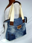 Pin by 김 은주 on 가방 | Recycled denim, Denim bag, Jean crafts
