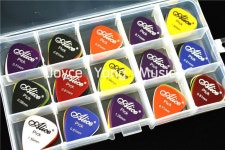 100 개 앨리스 어쿠스틱 기타 Plectrums + 1 큰 플라스틱 추천 홀더 케이스 상자 무료 배송 | Guitar picks, Acoustic electric... 