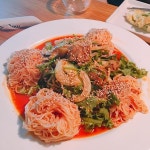 👍🏻👍🏻👍🏻👍🏻👍🏻#모우모우#골뱅이소면무침 #맛스타그램 #맛집탐방 #맛집 | 음식