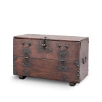 반닫이 櫃  19세기  용목  62×29×39.5(h)cm | 경매, 19세기