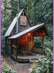 26 Fantastic Small Log Cabin Homes Design Ideas - poserforum | 작은 집, 통나무집, 건축