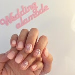 - #웨딩어라모드 #네일어라모드 #nails #wedding #weddingnails #웨딩네일” #simplenaildesi… | Manicure, Simple nails, Nails