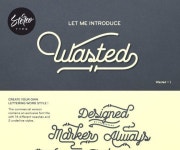 아름다운 캘리그라피 느낌의 영문 손글씨 폰트 모음 | Lettering, Words, Company logo