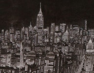 Broadway and Canalstreet on Behance - 2020 | 풍경 스케치, 스케치