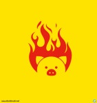불타는 돼지 일러스트 ai 무료다운로드 free fire pig vector | 일러스트레이션, 돼지, 치킨 로고