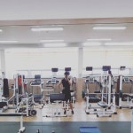 #매일 GYM #일상 #소통 #인친 #팔로잉 #팔로우 #운동 #운동스타그램 #피트니스...  에어컨바람 is good . .… | Stationary bike... 