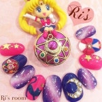 • Nail Design 세일러문네일🌙 요술봉네일 캐릭터 네일아트 모음~! : 네이버 블로그 #shopping #pretty #girl #girls #beauty... 