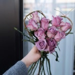 오늘 레슨은 하트꼬따발💜 /  4월 취미반, 원데이 클래스 상시 모집중입니다. - - - - 꽃 주문은 2-3일 전 미리 예약해주시면 원하는 스타일로... 