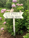 Customizable Wooden Sign for weddings or parties | 간판