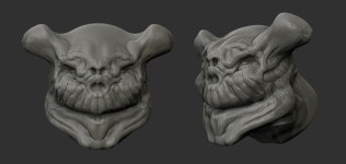 지브러쉬...... 서브디바이드메쉬와 다이나메쉬 구분 및 적용 wiith Zbrush 4.0r7 | 블로그