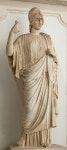 형 귀스티니아니의 아테나(Athena Giustiniani). 대리석. BC 5세기 후반의 그리스 원본의 로마시대 복제품 | 로마 조각, 그리스 동상, 조각