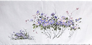 천그림에 있는 서정순님의 핀 | 꽃그림, 손 자수 디자인, 꽃