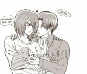 Pin de Kim Ga em 진격의 거인 | Mikasa, Casal anime, Anime