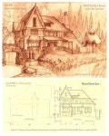 House 317 Plan by Built4ever on DeviantArt | 건물, 건축 스케치, 건축