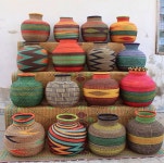 Must get our hands on one (or several!) of these #colour #inspiration #interiordesign #b… | 공예, 바구니, 빈티지 인테리어... 