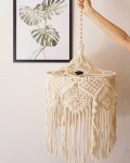 티디컴퍼니/Macrame *조명등으로 재탄생하다 마크라메 샹들리에 마크라메조명으로 더욱 아늑한공간으로❤️ | 마크라메, Diy 아이디어, 공예