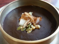 신선설농탕을 드립 후 후식으로 팥죽을...! | 음식 사진