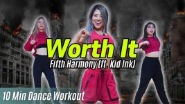 [Dance Workout] Worth It - Fifth Harmony(ft. Kid Ink) | MYLEE Cardio Dance Workout | 마일리 다이어트 댄스 - YouTube