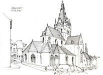 Grammont | 풍경 스케치, 스케치