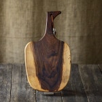 Platou de servire din lemn de nuc - tocător de bucatarie - unicat creatie Loved Things Studio | 도마