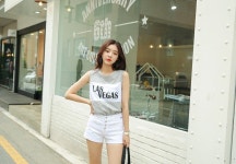 [슈가펀]포버튼코튼하이팬츠 four botton cotton high pnats / 아우라진 하이웨스트팬츠 화이트,블랙 S,M,L 신축성좋아요... 