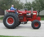 IH 1256 w/555 CUMMINS REPOWER GETTER DONE | Vintage tractors, International tractors, International harvester tractors