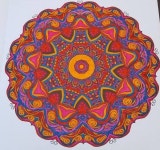 Mandala klaar | 색