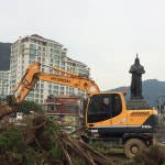 북원로터리는 현재 변신중.